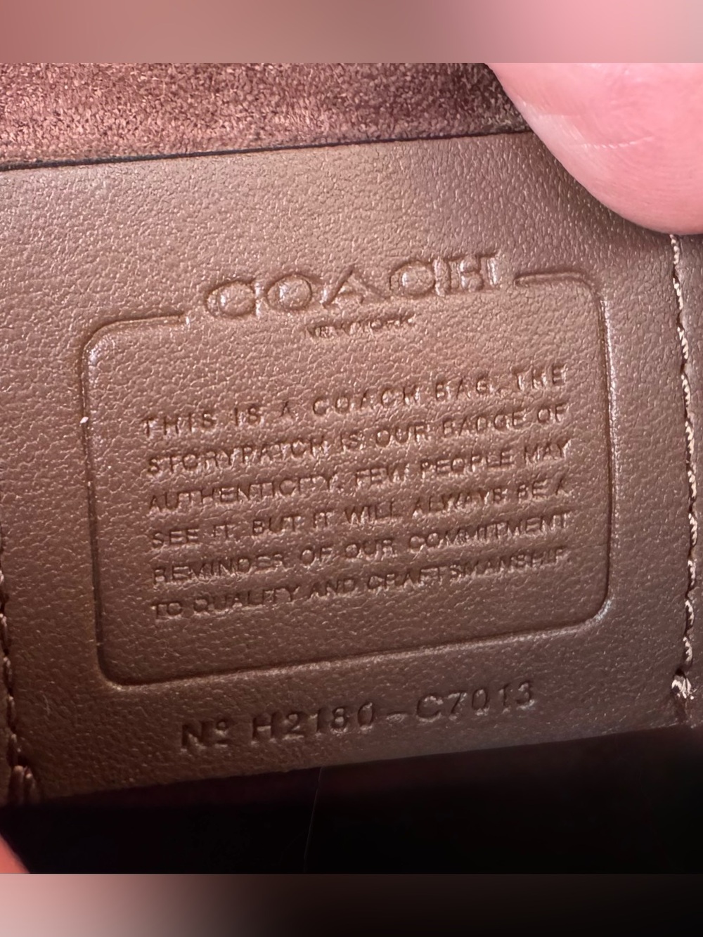 COACH Gemma Blocked Signature Canvas 2021 Star Buckle Crossbody Bag C7013 - EUC - Picture 9 of 16
